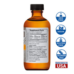 Argentyn 23 liquid twist top display emphasizes convenient, on-the-go immune support.