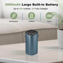 A Aroma Diary waterless diffuser in the bathroom softly scents your morning routine.