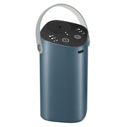 A Aroma Diary waterless diffuser in a car delivering pure mist for on-the-go aromatherapy.