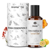Aroma Manor Sunset Oud hotel oil bottle for luxury spaces and calm ambiances