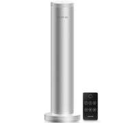 Aroma100 hotel scent diffuser front view highlights cordless operation and compact footprint