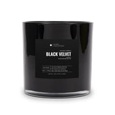 Aroma360 Black Velvet 55oz jar candle on display, premium home fragrance for large spaces.