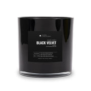 Aroma360 Black Velvet 55oz jar candle on display, premium home fragrance for large spaces.