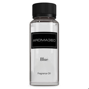 Aroma360 Blue Diffuser Oil Blend bottle delivers a lasting luxury scent.