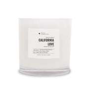 Aroma360 California Love four wick candle jar enhances hotel-inspired ambiance in any living space.