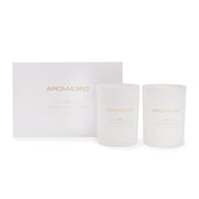 Aroma360 Chandelier Paris Collection candle duo packaging, ideal for gifting and luxury ambiance.