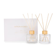 Aroma360 Dream On Paris diffuser bottle on a calm surface for serene spaces