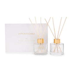 Aroma360 Dream On Paris diffuser bottle on a calm surface for serene spaces