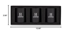 Aroma360 Hotel Collection Candle Trio soy wax detail promotes clean, sustainable burning at home.