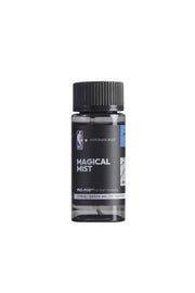 Aroma360 Magical Mist bottle-diffuser delivering a bright lemon and green melon scent.