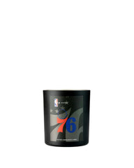 Aroma360 My Way Candle for the Philadelphia 76ers with exclusive design, ideal for game-day ambiance