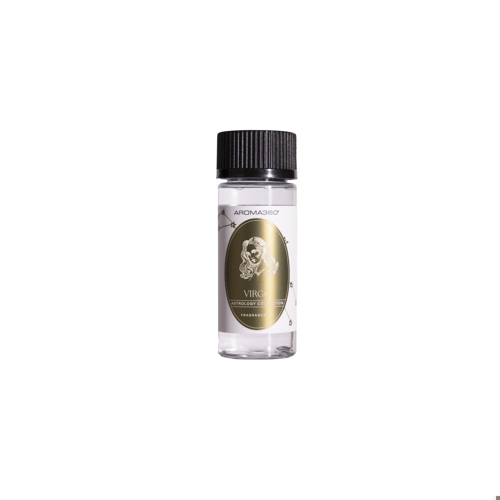Aroma360 Pro Pod Gold Dust Peach bottle for chic room fragrance