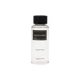 Aroma360 Summer Breeze bottle releasing luxurious fragrance in a living room.