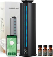 Aromadd cordless waterless diffuser in black for flexible scenting across spaces