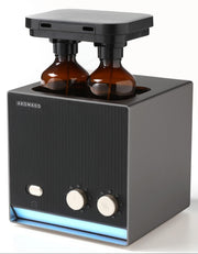 Aromadd smart diffuser front view in black titanium for large spaces