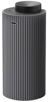 Aromadd smart scent diffuser close-up showing premium aluminum body.