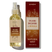 Aromafume Frankincense Myrrha Resin Mist Bottle shows warm, calming aroma