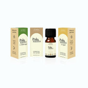 Aromafume Palo Santo bottle with woody aroma for grounding rituals.