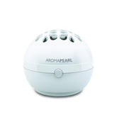 AromaHouse AromaPearl diffuser front view in white for desk or nightstand