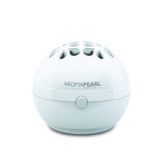 AromaHouse AromaPearl diffuser front view in white for desk or nightstand