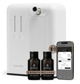 AROMAPLAN 5 Star diffuser unit in a modern living room with scent diffusion