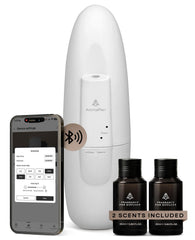 AROMAPLAN plug-in diffuser front view for a quiet living room scent upgrade