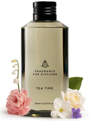 AROMAPLAN Tea Time bottle pour creates a welcoming scent in any space