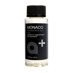 Aromar Monaco fragrance oil bottle releasing bergamot and patchouli for a refined home scent