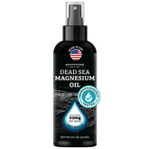 Aromasong Magnesium Spray bottle close-up for calming sleep and leg relief
