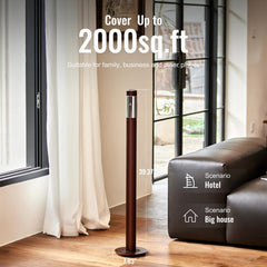 AROMASOUL long-lasting 8800mAh battery diffuser for cordless use.