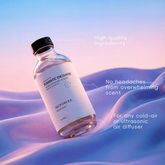 AROMASOUL heart notes with freesia and cilantro for twilight mood.