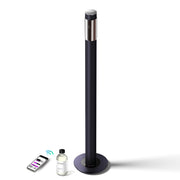 AROMASOUL luxury metal diffuser front view for elegant home ambience.