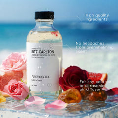 AROMASOUL peach citrus notes close-up highlighting bright aroma