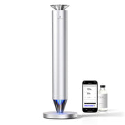 AROMASOUL Waterless Diffuser front-view showing premium alloy body for upscale spaces.