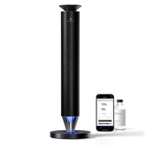 AROMASOUL waterless diffuser front view, premium alloy body for elegant home scenting