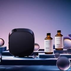 AromaTech Love Affair Cedar Ambergris bottle—elegant signature scent.