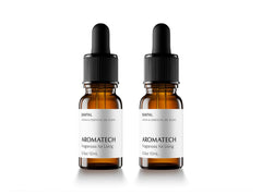 AromaTech Santal fragrance oil bottle for diffusers, enhancing warm ambiance and mood.