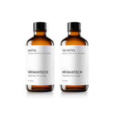 AromaTech Santal Papyrus bottle pour for warm, sophisticated spaces