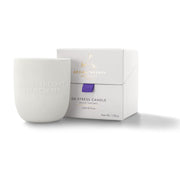 Aromatherapy Associates De-Stress Candle in a sleek jar for calm moments.