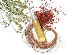 Aromatherapy Associates Deep Relax Sleep Mist bottle beside linen sheets enhances nighttime ritual.