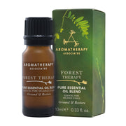 Aromatherapy Associates Forest Therapy bottle closeup, showcasing the pure undiluted blend.