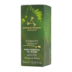 Pouring Forest Therapy oil to illustrate easy dispensing from Aromatherapy Associates.