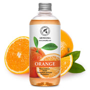 AROMATIKA orange diffuser refill 500ml bottle for vibrant citrus scent in any room