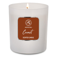 AROMATIKA soy wax candle 200g delivering clean, long-lasting burn