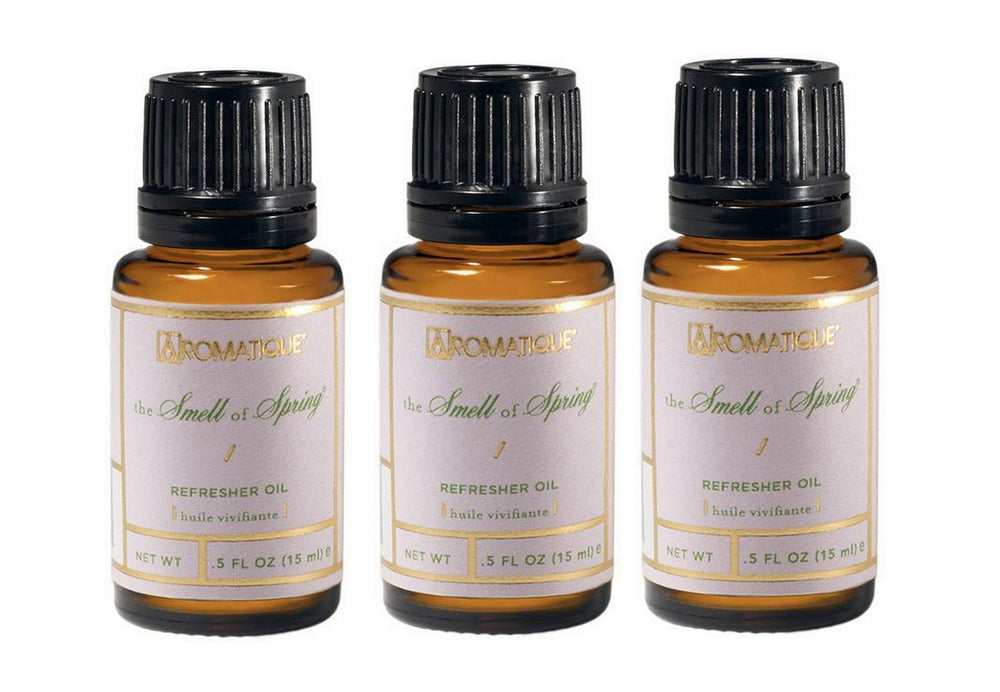 Aromatique Smell of Spring refresher oils set refreshing potpourri with floral hyacinth, jasmine, rose, vanilla