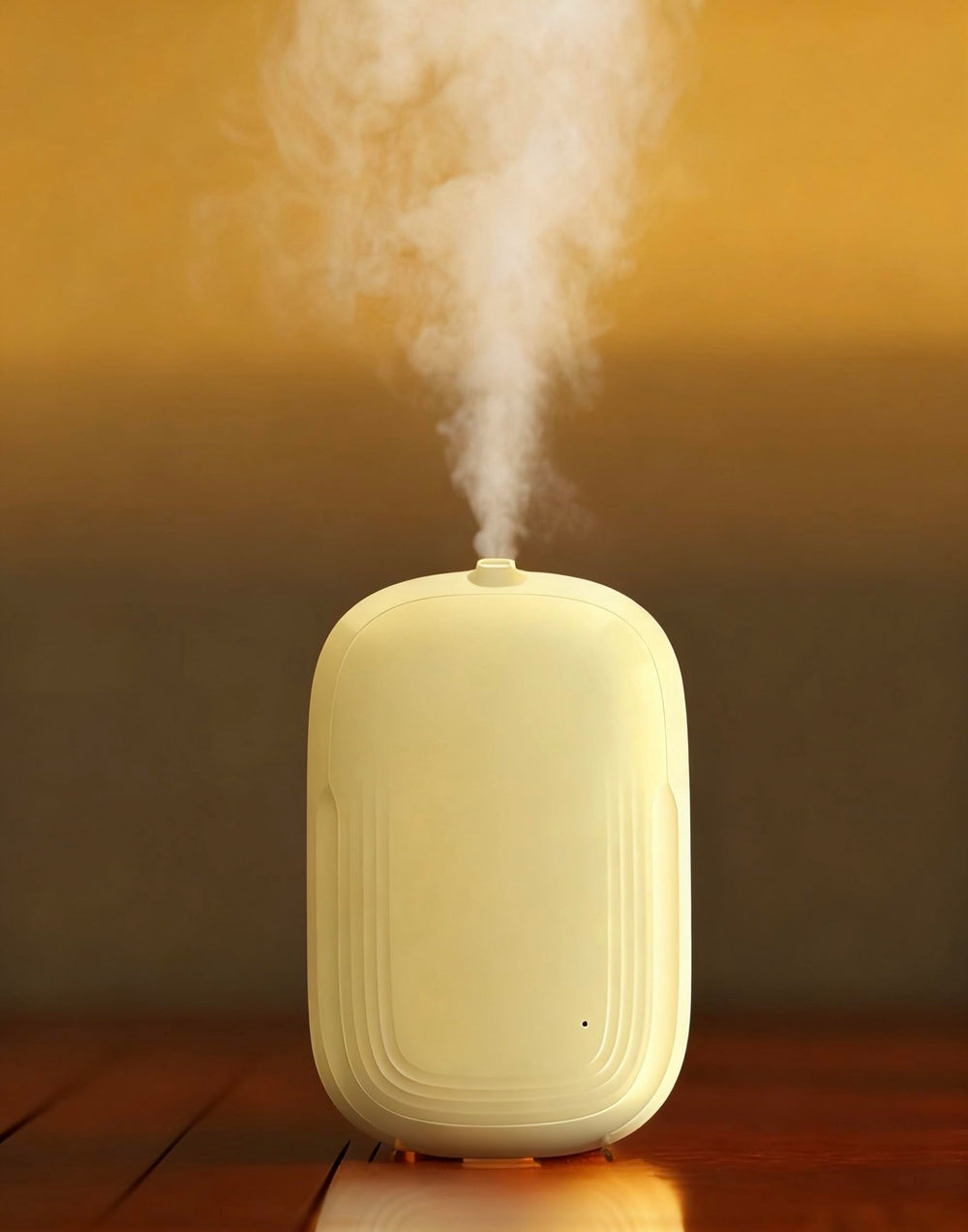 AROMAUKO waterless diffuser front view showing compact home design.