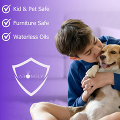 AROMELY My Way cedarwood iris accents a sophisticated, serene atmosphere.