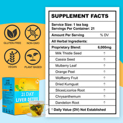 Aromlife 42-count teabags for convenient daily enjoyment