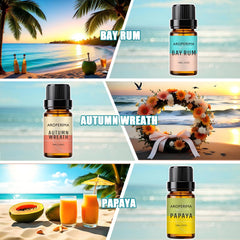 AROPERIMA Beach Bay Rum 10ml bottle for massage oils and exotic scents