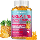 ArtDietistX creatine monohydrate gummies bottle ready for workouts